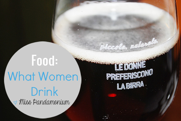 what women drink, la birra e le donne, la taglia giusta di birra per le donne