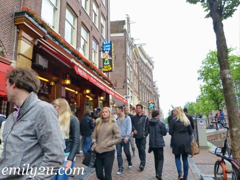 Red Light District Amsterdam Holland
