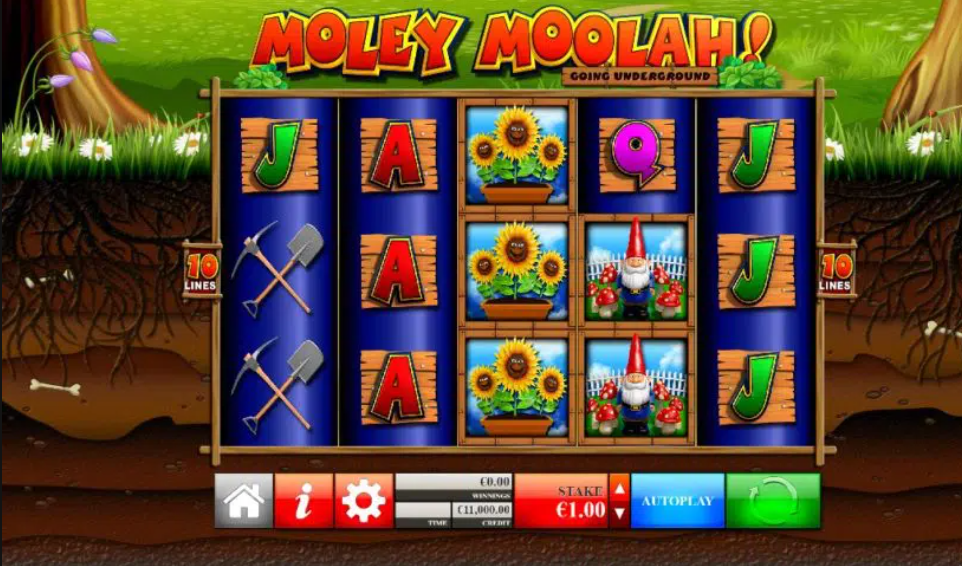 Moley Moolah Slot 