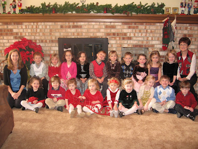 at Christmas time