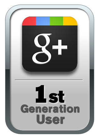 First Generation Google Plus User