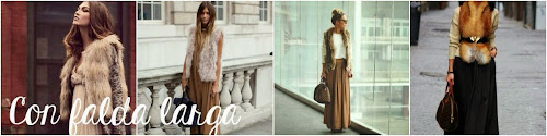 Looks falda larga invierno