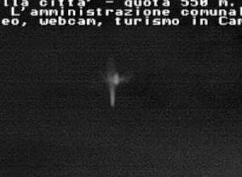 Black Rectangular Object Seen Over Idaho