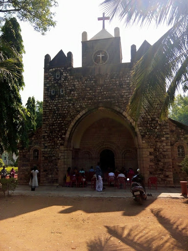 The Holy Name Cathedral, Christian Colony, Ghantiker, Christian Colony, Hubballi, Karnataka 580020, India, Religious_Institution, state KA
