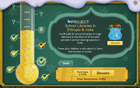 Club Penguin: Project: School Libraries in Ethiopia and India: Free Item