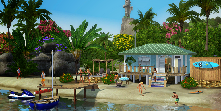 [Imagen]Nuevas imagenes de Aventuras en la isla Sims3exotisch-eiland043