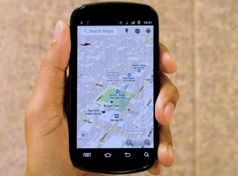 Google Maps, mas consultados desde moviles que desde PCs