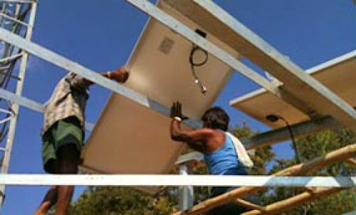 Solar Solution Greening Telecom In India