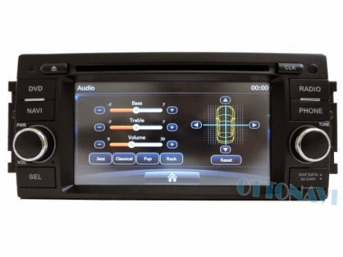 OttoNavi CR081130-KZKSNBXX Chrysler 300C 08-11 In Dash OEM Replacement Multimedia GPS Navigation Car Radio