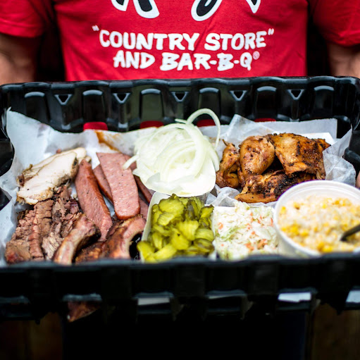 Rudy's "Country Store" and Bar-B-Q logo