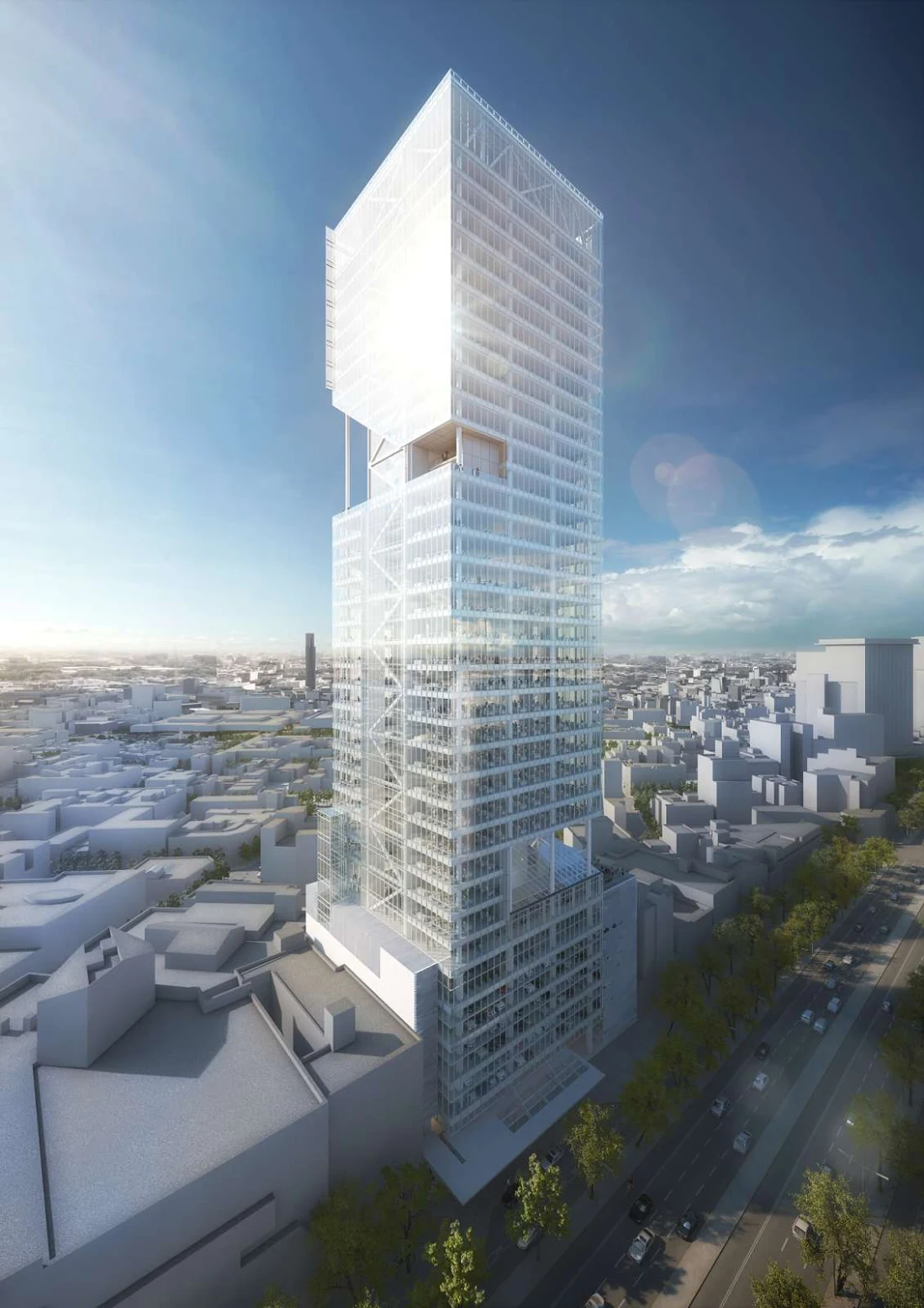 Reforma Towers by Richard Meier Partners