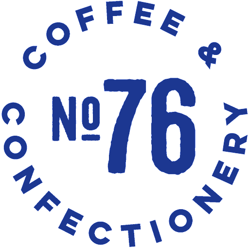 No.76 Coffee and Confectionery logo