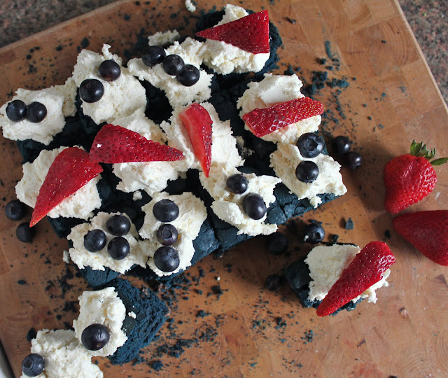 Red White and Blue Velvet Brownies Wee Foodie Fashionista