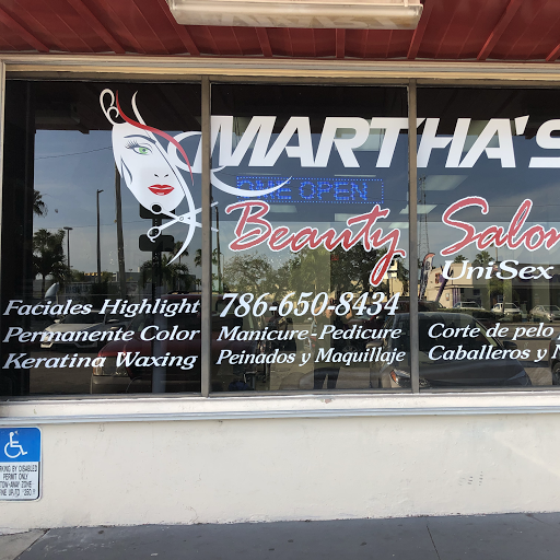 Martha’s beauty salon