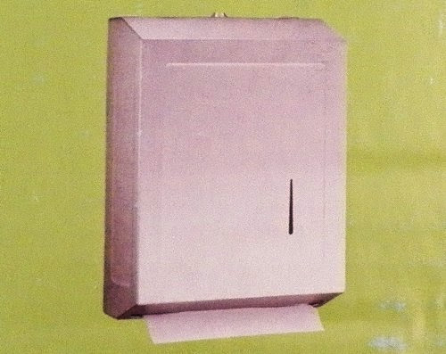 Stainless Steel Paper Towel Dispenser with Tumbler Lock Holds 400 C-Fold or 525 Multi Fold Paper Towels