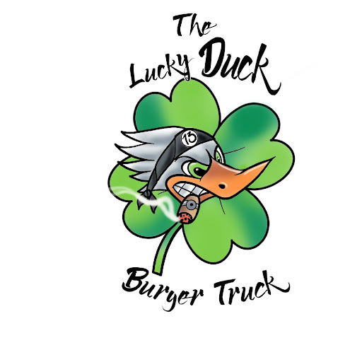 The Lucky Duck Burger Truck logo