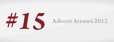 Advent Arrows 2012 #15