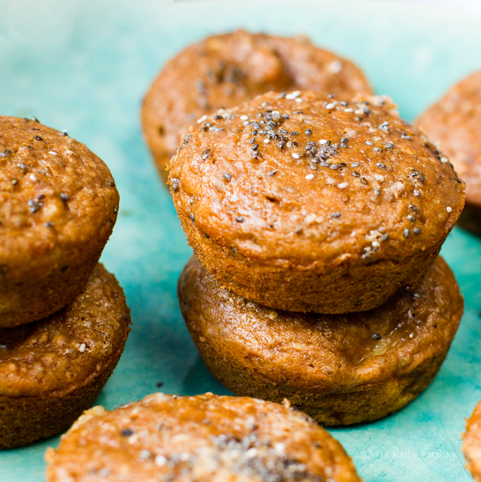 Orange Spice Chia Energy Muffins. With Maca! - Vegan Recipe
