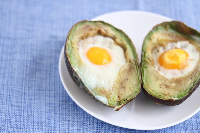 photo of Avocado Egg Cups on a plate