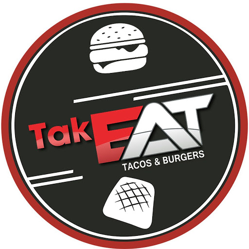 TakEat Cenon Tacos & Burgers logo