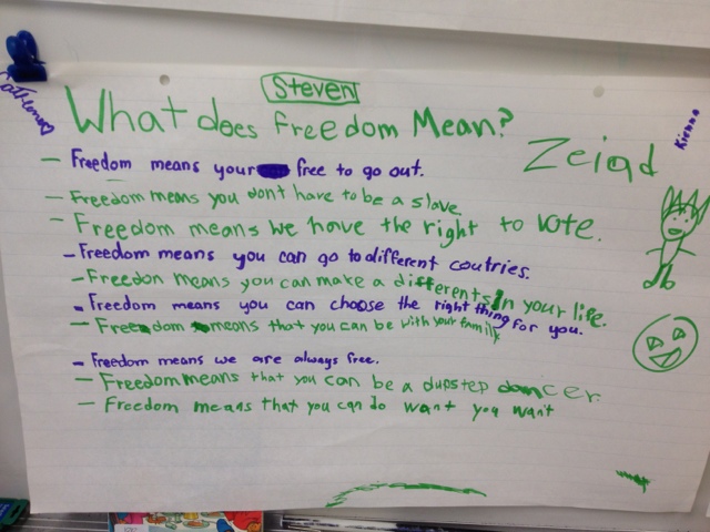what does freedom mean in america