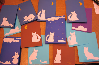 открытки с кошками