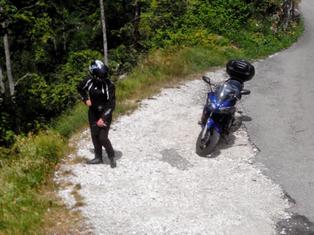 Sortie moto, Col de la Creuzille, Lac d'Aiguebelette, col de l' Epine Lac du Borget IMG_20140706_133920