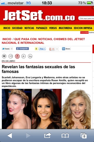 '1.001 fantasías...' en la prensa colombiana