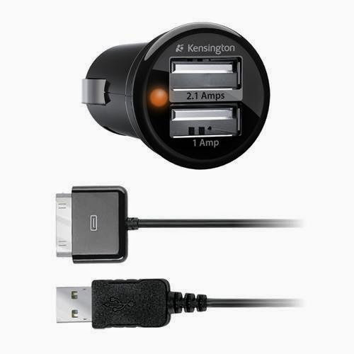  Kensington PowerBolt Duo Car Charger for iPhone 4/4S