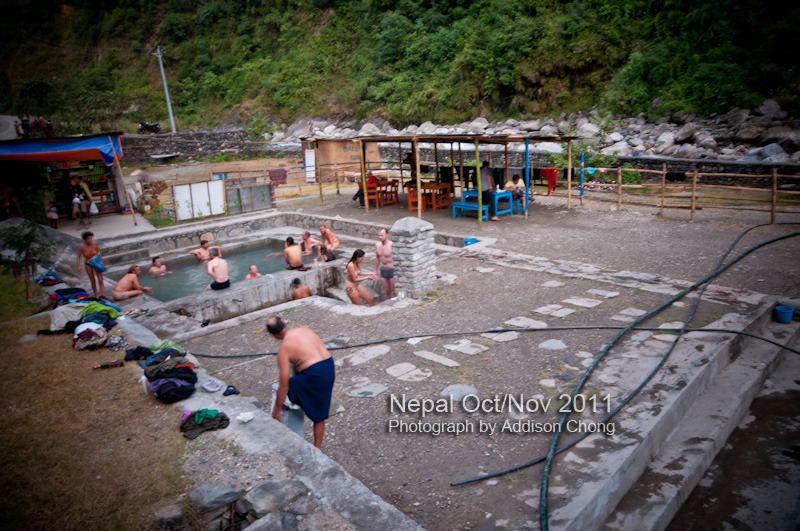 Ghorepani to Tatopani hot springs