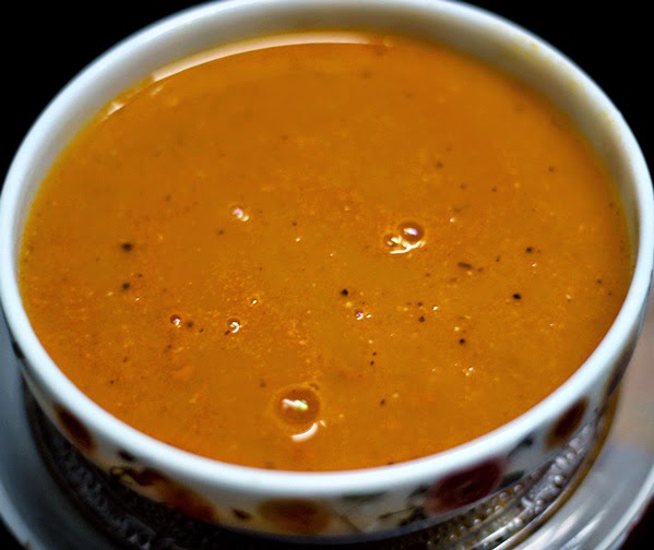 Roasted Vegetable Soup Recipe | Healthy Vegetarian Soups written by Kavitha Ramaswamy of Foodomania.com