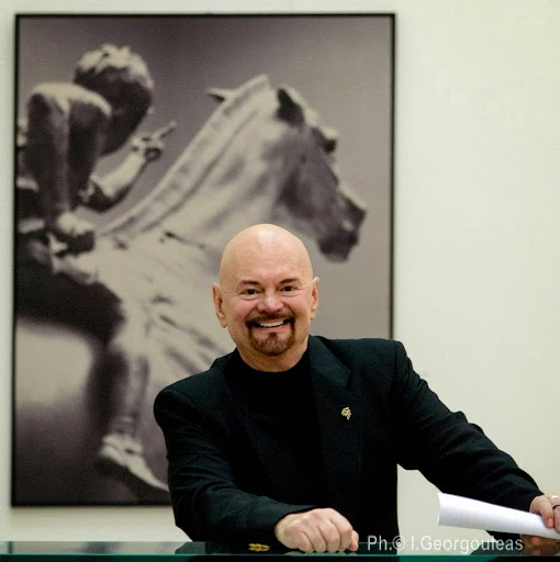 Josh Garrick at Greece's National Archaeological Museum