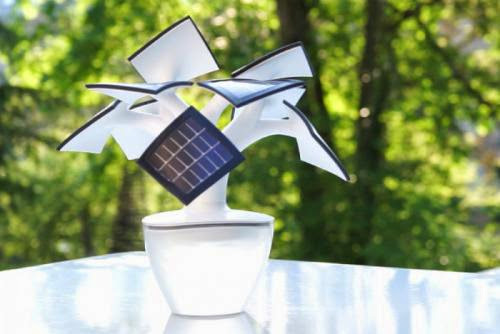 Solar Powered Bonsai Tree Charges Batteries And Smart Devices Sustainably