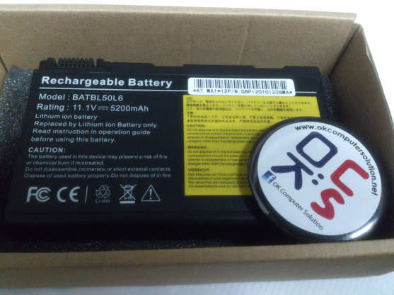 Battery bateri for Acer Aspire 3100 3690 5100 5110 5610