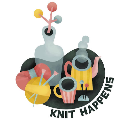Knit Happens logo