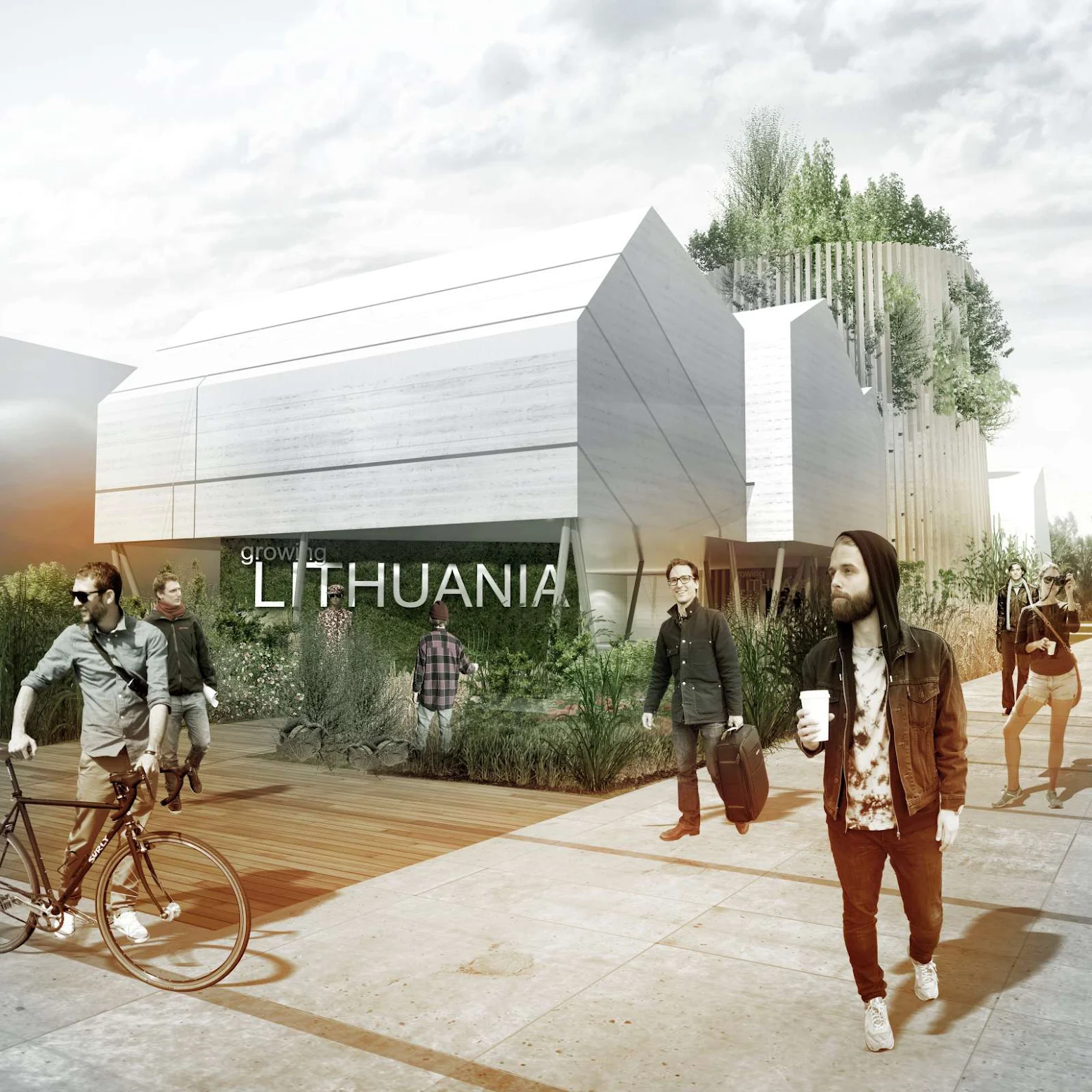 Lithuanian Pavilion Expo 2015 by Vilnius Architecture Studio