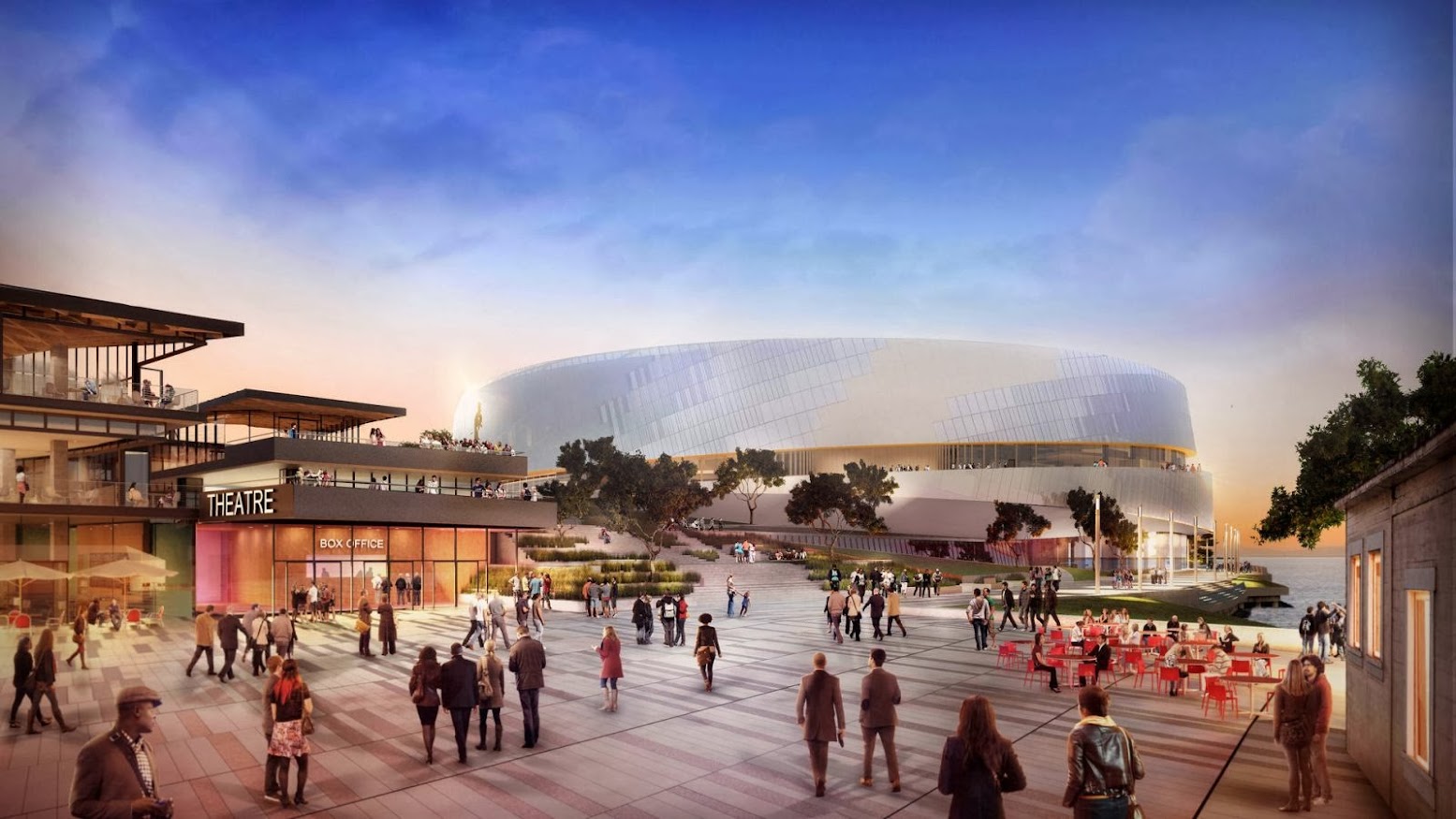 San Francisco, California, Stati Uniti: [SAN FRANCISCO ARENA BY MANICA ARCHITECTURE]