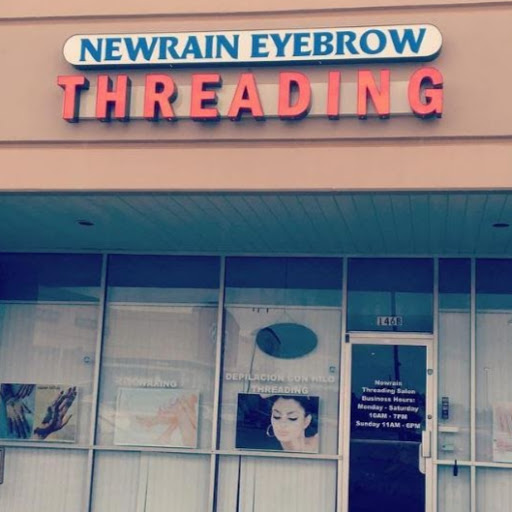 Newrain Eyebrow Threading logo
