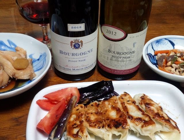 餃子とワインの合性