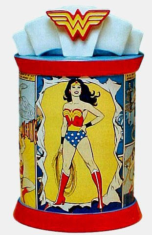  WB Wonder Woman Ceramic Container Cookie Jar Ltd Edition