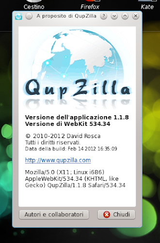 QupZilla 1.1.8