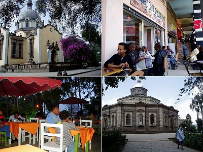エチオピア旅行記|アジスアベバ市内の修道院やカフェ