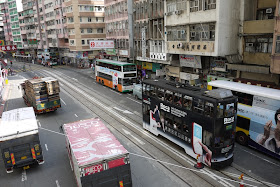 Hong Kong tram with Roca advertisement