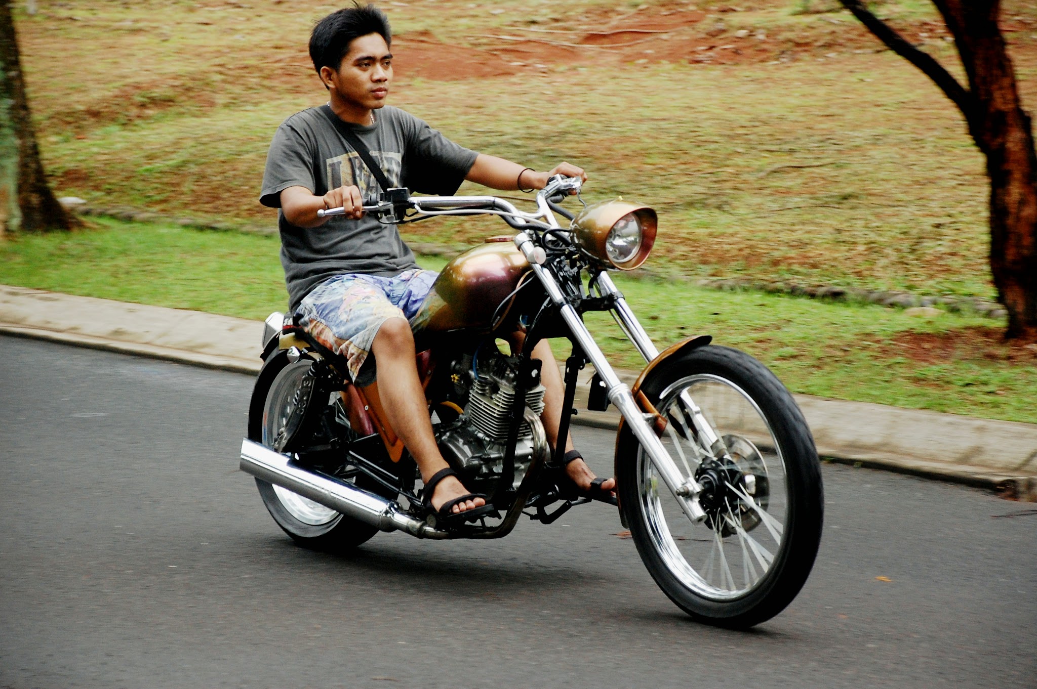 Kumpulan Foto Modifikasi Motor Bebek Jadi Trail Terbaru Gubuk