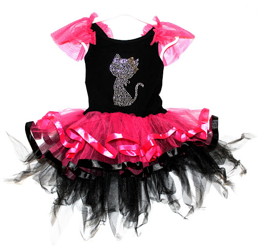 Baby Girl Tutu Dress Outfit Cat Fancy Princess Dance Wear Skirt 9 12 24 2 3 4 5