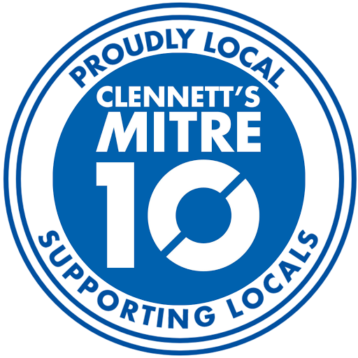 Clennett's Mitre 10 Kingston logo