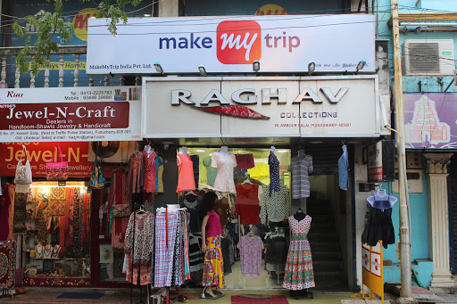 MakeMyTrip, 14/28, Ambour Salai, Heritage Town, Near Traffic Police Station, Puducherry, 605001, India, Tour_Agency, state PY