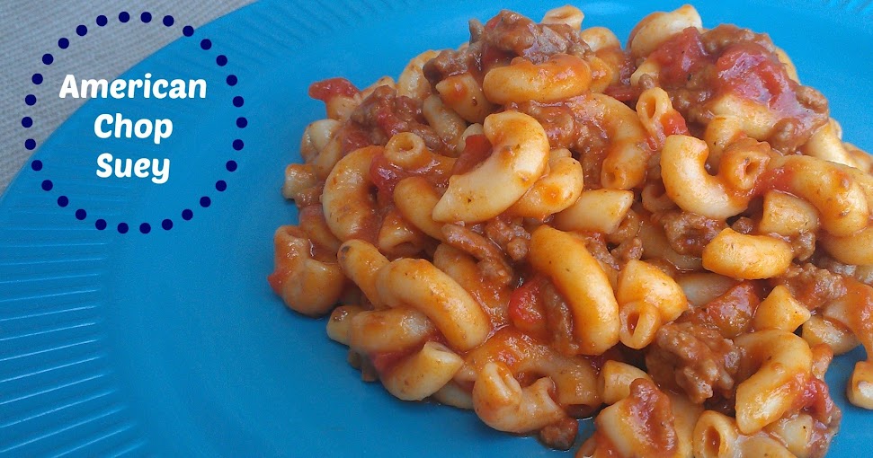 Quick & Easy Dinners: American Chop Suey Recipe