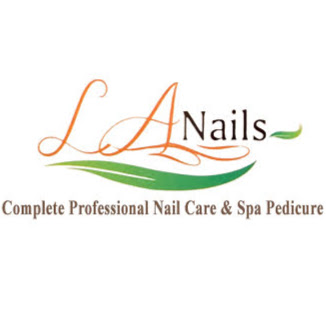 L A Nails Salon logo