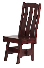 Savoy Chair In Cranberry Oak